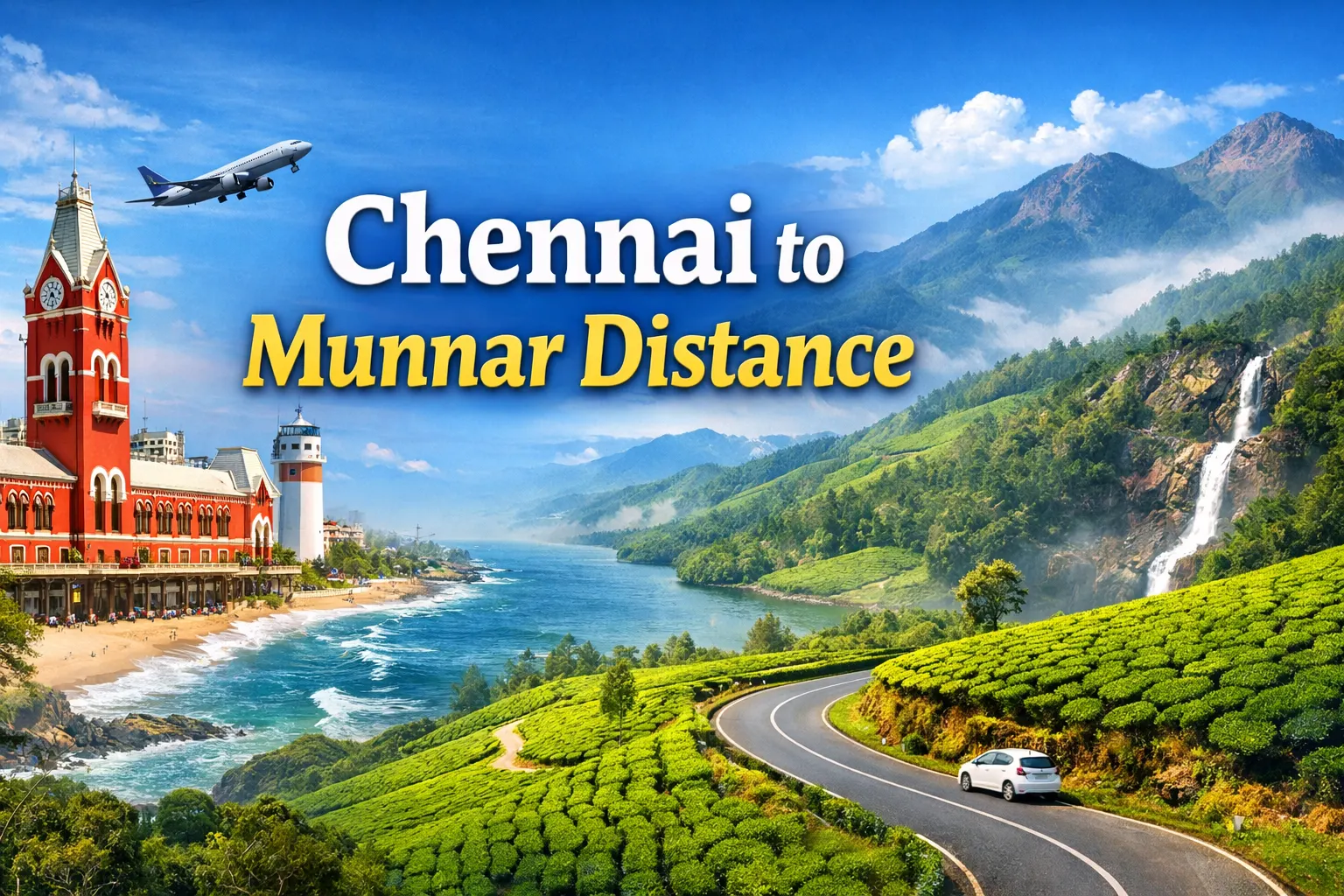 chennai to munnar distance