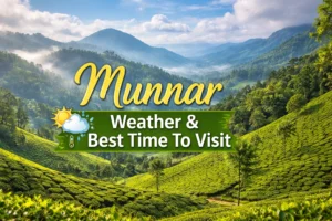 Read more about the article Munnar Weather & Best Time to Visit Tea Gardens: Month-by-Month Guide (2026)