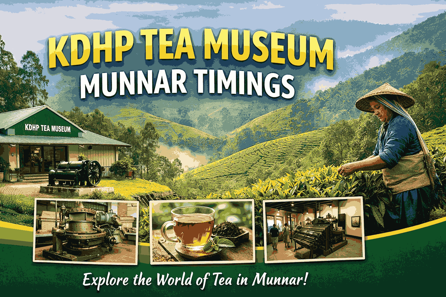 kdhp tea museum munnar timings