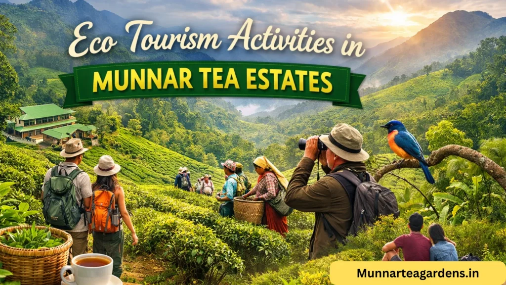 eco tourism activities in munnar tea estates