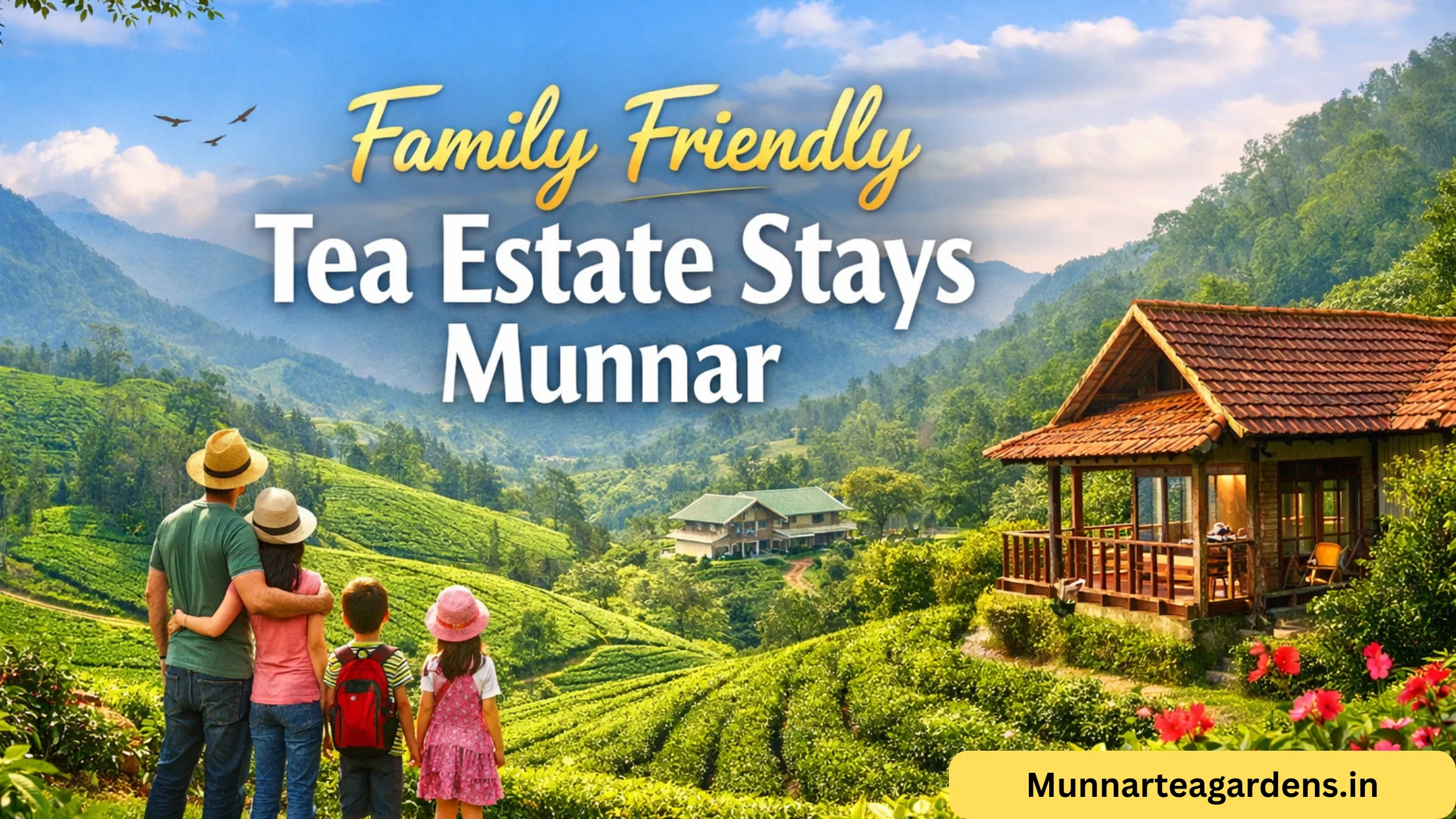 family friendly tea estate stays munnar