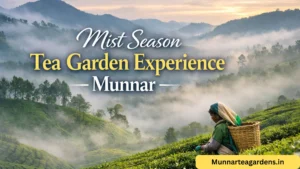 Read more about the article Mist Season Tea Garden Experience in Munnar (2026 Guide)