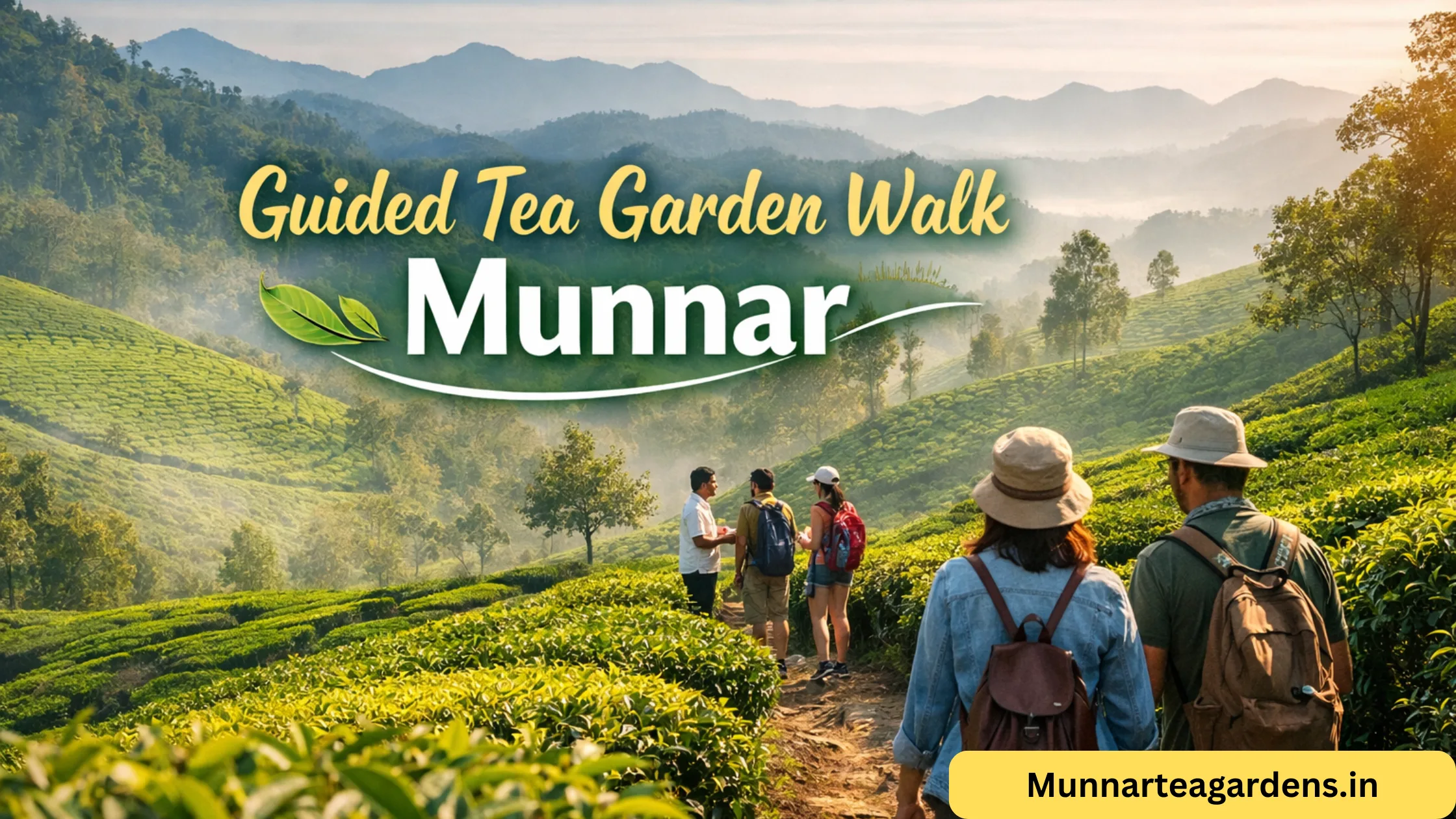 guided tea garden walk munnar