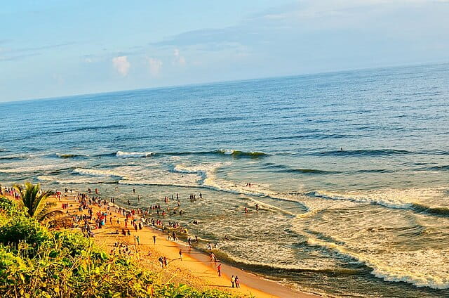 Varkala Beach, Varkala, Kerala

