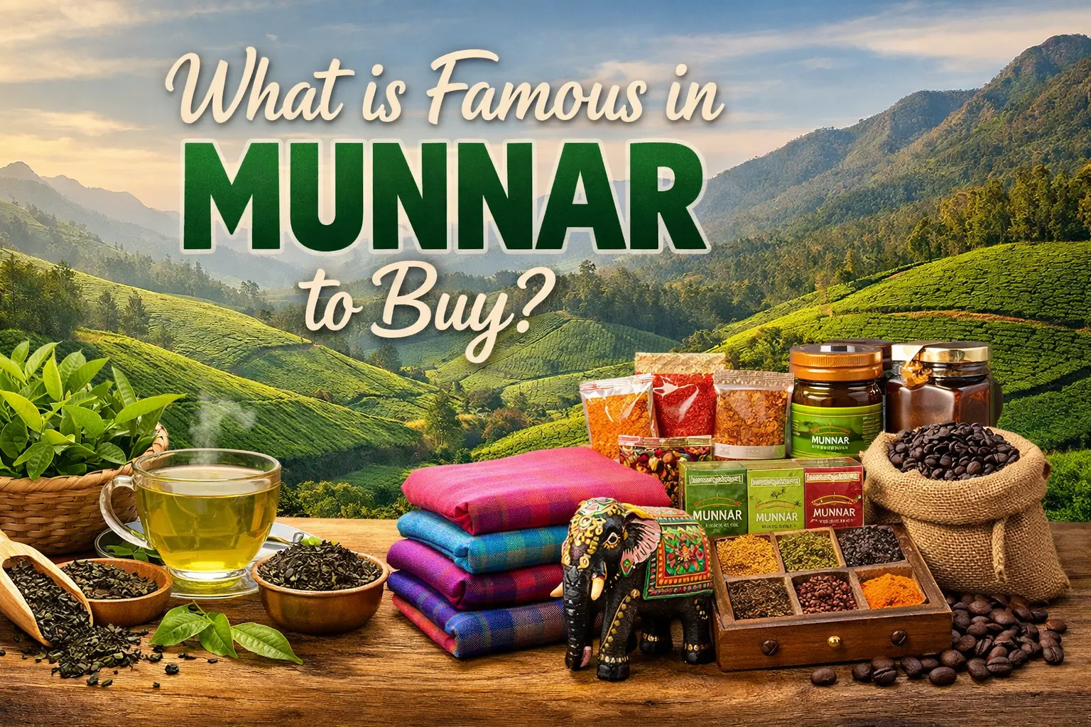 what is famous in munnar to buy