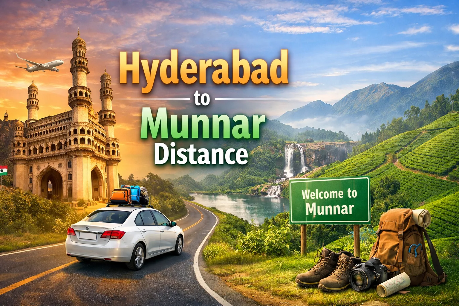 hyderabad-to-munnar-distance