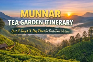 Read more about the article Munnar Tea Garden Itinerary: Best 2-Day & 3-Day Plans for First-Time Visitors (2026)