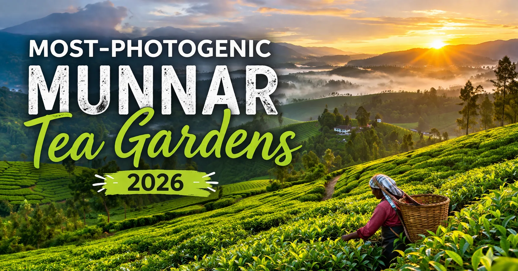 Read more about the article Top 10 Most Photogenic Tea Gardens in Munnar You Must Visit in 2026