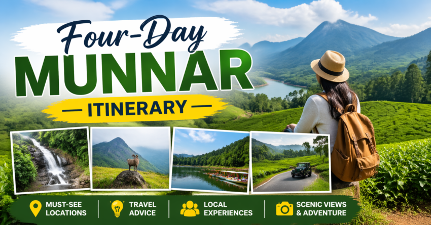Four-Day Munnar Itinerary