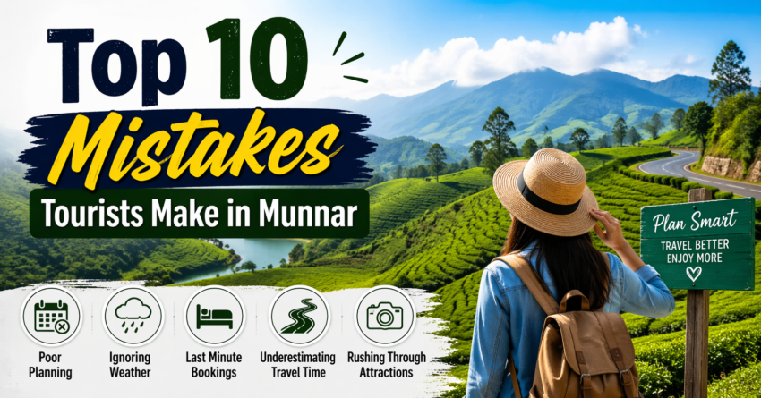 Top 10 Mistakes Tourists Make in Munnar (And How to Avoid Them)