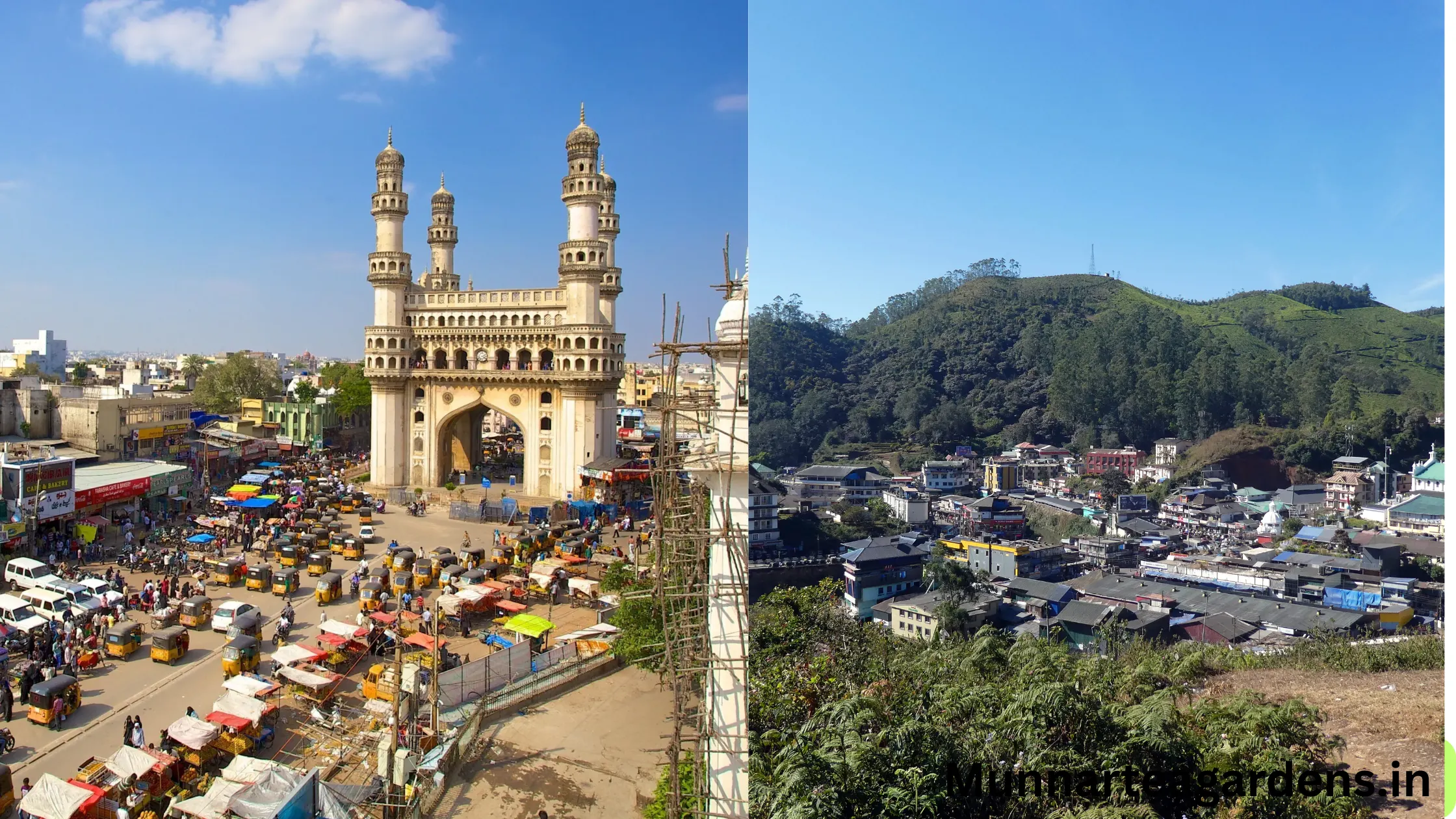 how to reach munnar from hyderabad