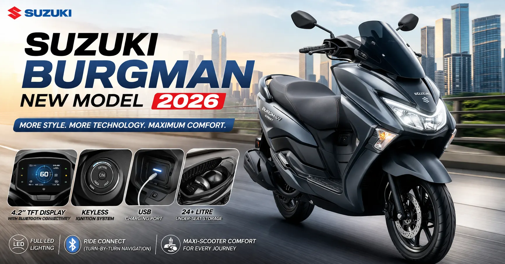 suzuki burgman new model 2026