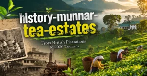 Read more about the article History of Munnar Tea Estates: From British Plantations to 2026 Tourism (Real Stories)