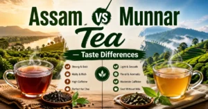 Assam vs Munnar Tea — Taste Differences