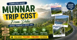 Munnar Trip Cost from Delhi