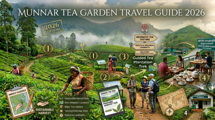 Munnar Tea Garden Travel Guide 2026: Budget Itineraries