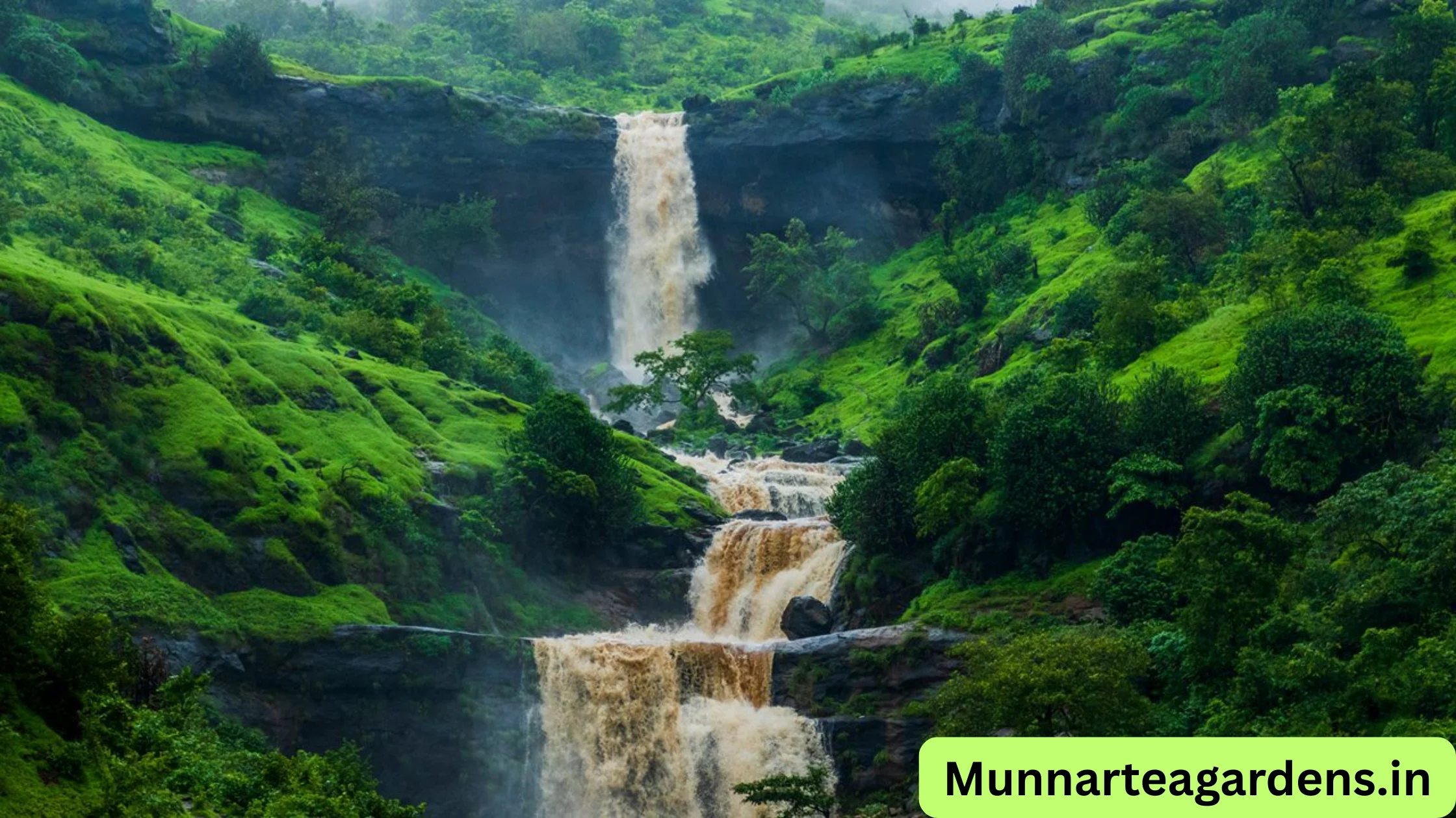 Hidden Waterfalls in Munnar with Exact Route and Map