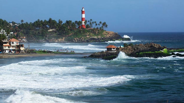 kerala Lighthouse Beach