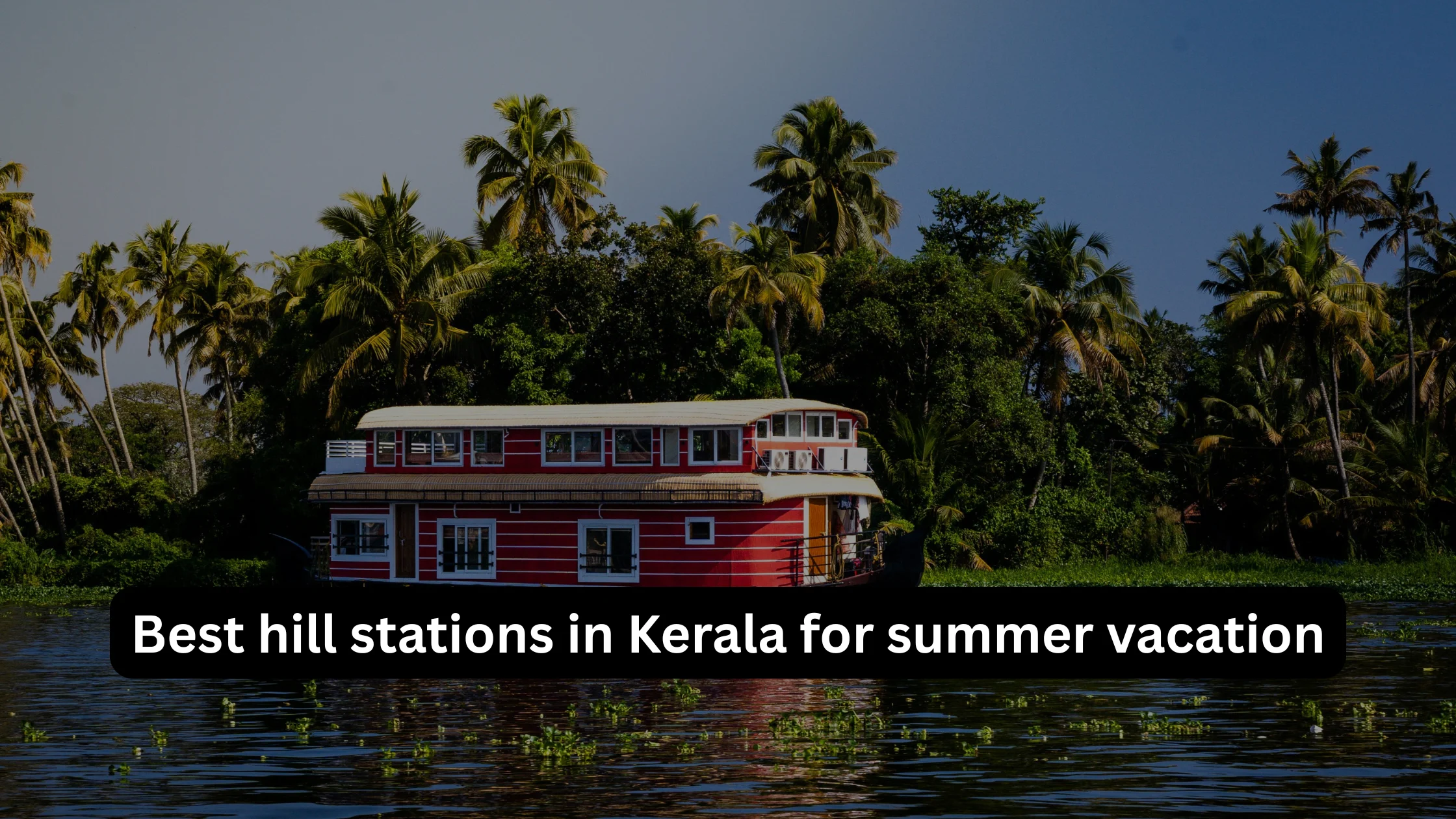 Best hill stations in Kerala for summer vacation