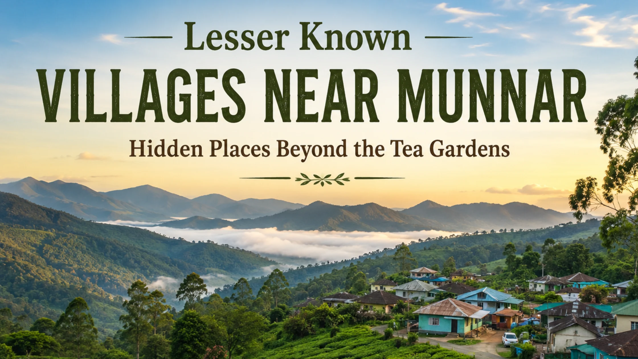 Lesser Known Villages Near Munnar